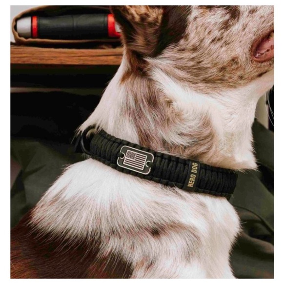 The Hero Company’s Never Forgotten Men's Bracelet & Dog Paracord Collar Bundle - Picture 2 of 16